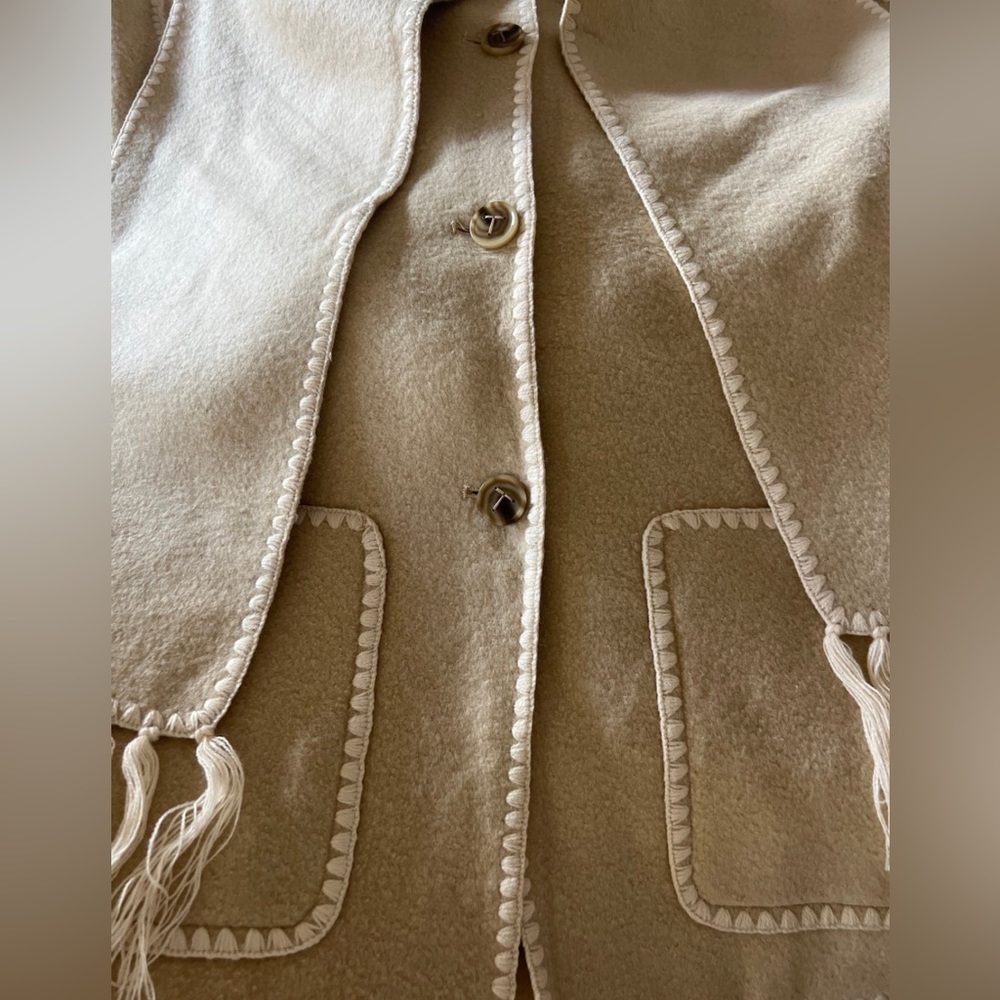 Toteme Scarf Jacket in Harvest - Picture 5 of 6